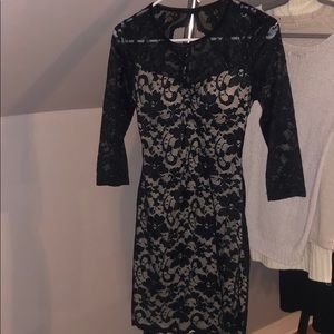 Black Lace Dress - Small